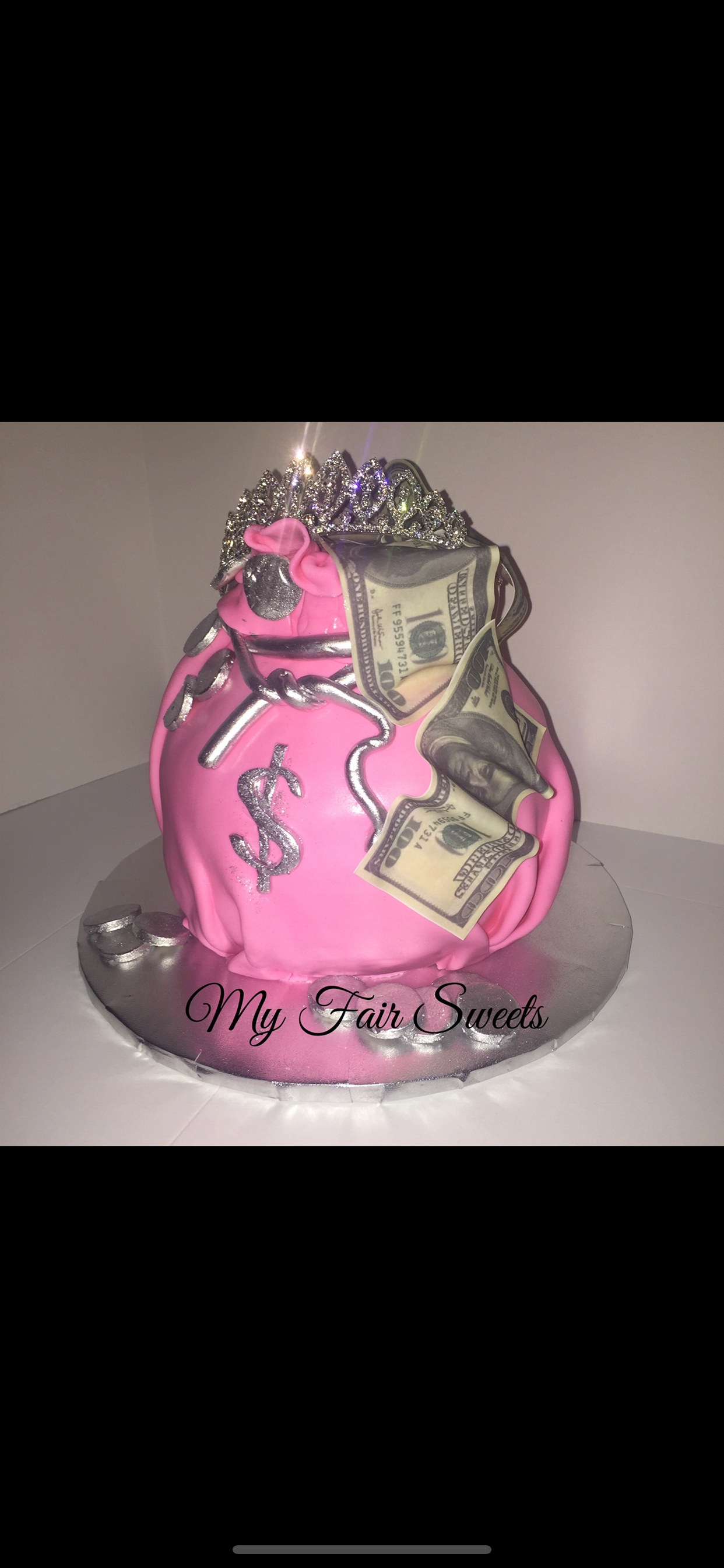 Cake Money Bag