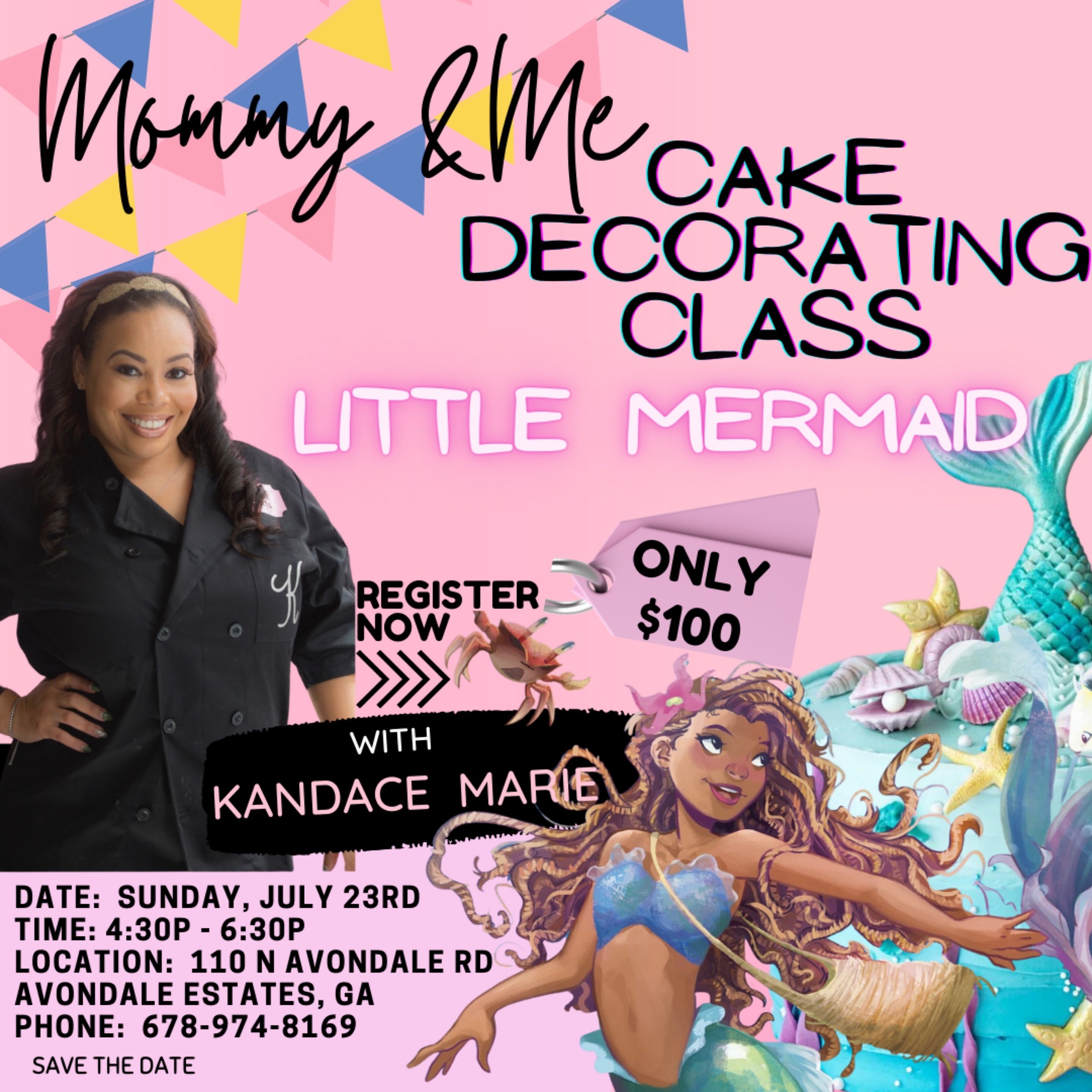 Kids Kitchen Little Mermaid Theme Mom Me MyFairSweets kids-kitchen-little-mermaid-theme-mom-me-myfairsweets